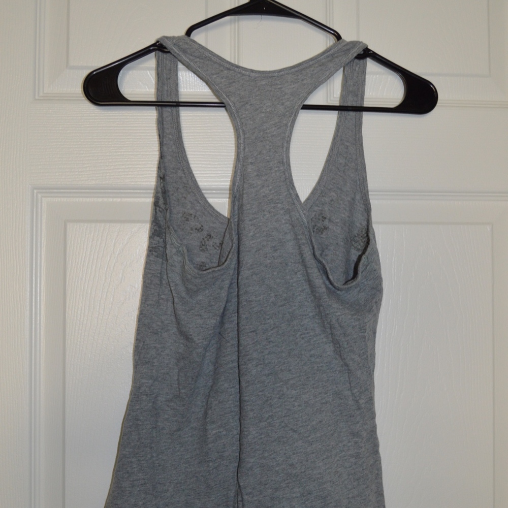 Grey Racerback Tanktop - Picture 2 of 2